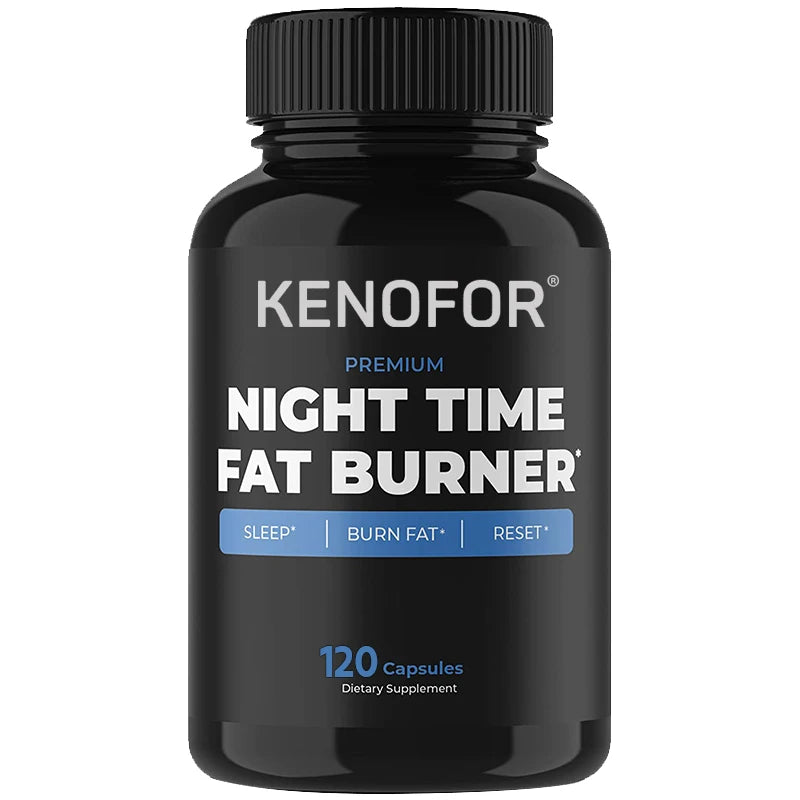 Nighttime Fat Burner - Fat Burning Booster, Helps Metabolic Cleansing, Suppresses and Controls Appetite during Sleep