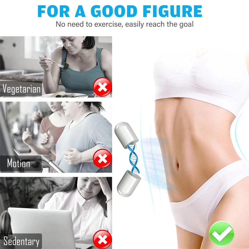 Nighttime Fat Burner - Fat Burning Booster, Helps Metabolic Cleansing, Suppresses and Controls Appetite during Sleep